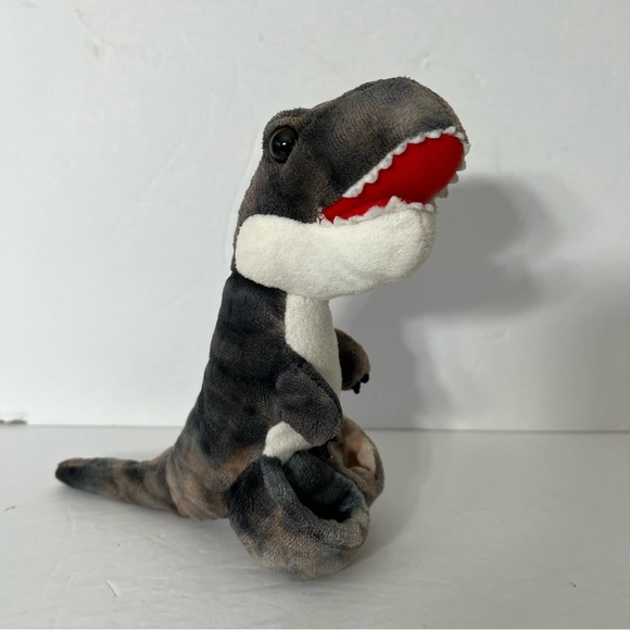 Wild Republic Huggers T. Rex Slap Bracelet Plush Stuffed Toy Slight Damage Read! - Picture 1 of 10